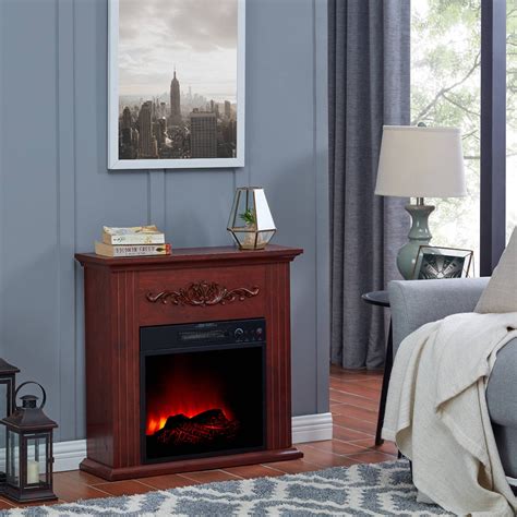 for living electric fireplace box 28 in|electric stove fireplaces.